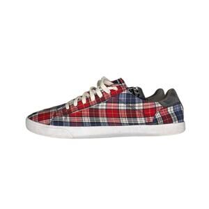 Cole Haan Trafton Club Court Mens Plaid Canvas Sneaker Size 12